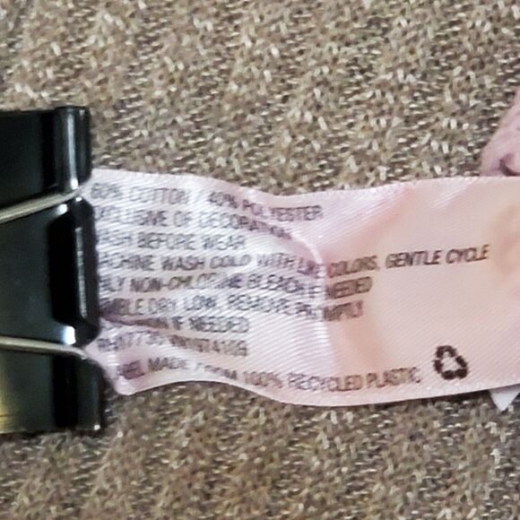 Long Sleeve Crop Top Womens XS/S Wild Fable Shein Pair 2 Pink Brown Waffle Knit - Picture 9 of 15